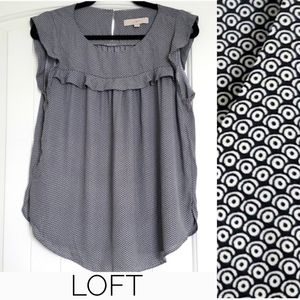 LOFT Short sleeve Top Size M